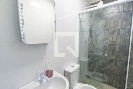 Banheiro de kitnet/studio para alugar com 1 quarto, 16m² em Jabaquara, São Paulo