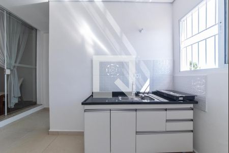 Cozinha de kitnet/studio para alugar com 1 quarto, 19m² em Jabaquara, São Paulo