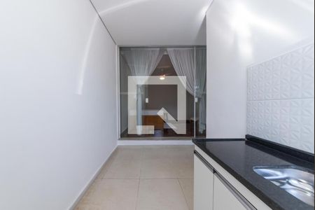 Cozinha de kitnet/studio para alugar com 1 quarto, 19m² em Jabaquara, São Paulo
