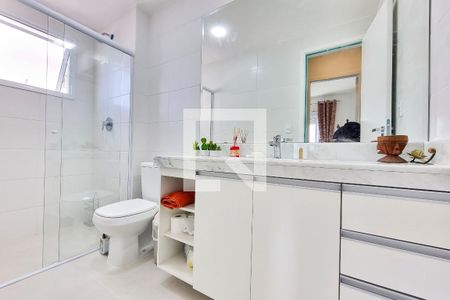 Banheiro de apartamento para alugar com 1 quarto, 52m² em Parque Residencial Aquarius, São José dos Campos