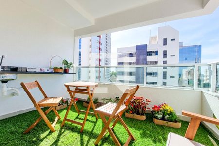 Sala de apartamento para alugar com 1 quarto, 52m² em Parque Residencial Aquarius, São José dos Campos