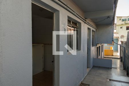 Casa para alugar com 45m², 1 quarto e sem vagaFachada interna
