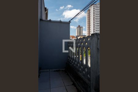 Varanda do Quarto de casa para alugar com 1 quarto, 45m² em Vila Gustavo, São Paulo
