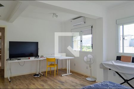 Suíte 1º Piso - Dormitório de apartamento para alugar com 3 quartos, 190m² em Córrego Grande, Florianópolis