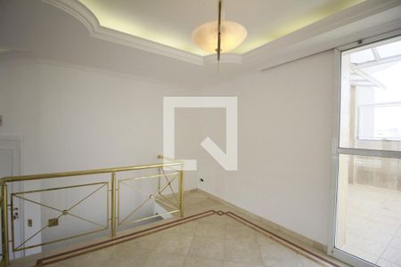 Sala piso Superior de apartamento à venda com 4 quartos, 222m² em Vila Uberabinha, São Paulo