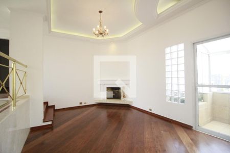 Sala piso Superior de apartamento à venda com 4 quartos, 222m² em Vila Uberabinha, São Paulo