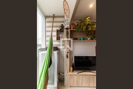 Varanda de kitnet/studio para alugar com 1 quarto, 28m² em República, São Paulo