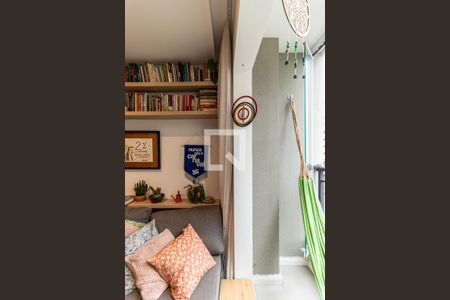 Varanda de kitnet/studio para alugar com 1 quarto, 28m² em República, São Paulo