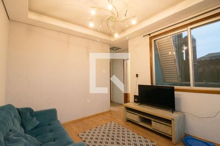 Sala  de apartamento à venda com 2 quartos, 65m² em Navegantes, Porto Alegre