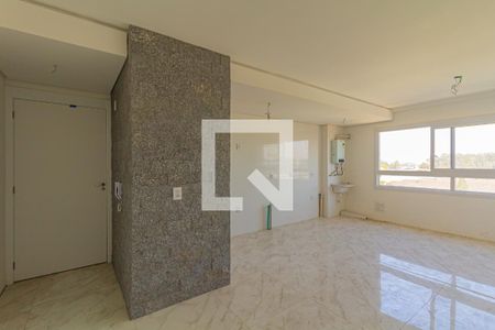 Sala/Cozinha de apartamento à venda com 2 quartos, 54m² em Harmonia, Canoas