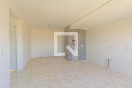 Sala/Cozinha de apartamento à venda com 2 quartos, 54m² em Harmonia, Canoas