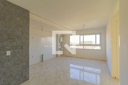 Sala/Cozinha de apartamento à venda com 2 quartos, 54m² em Harmonia, Canoas