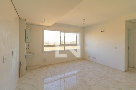 Sala/Cozinha de apartamento à venda com 2 quartos, 54m² em Harmonia, Canoas