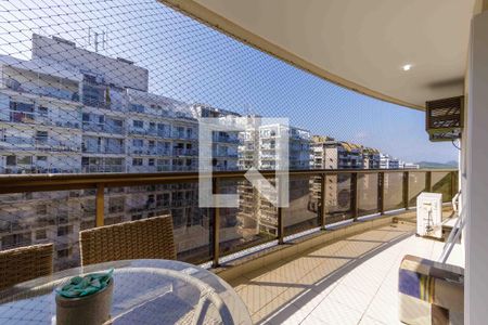 Varanda de apartamento à venda com 2 quartos, 93m² em Recreio dos Bandeirantes, Rio de Janeiro