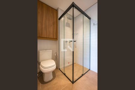 Studio para alugar com 30m², 1 quarto e sem vaga Studio para alugar com 30m², 1 quarto e sem vagaBanheiro