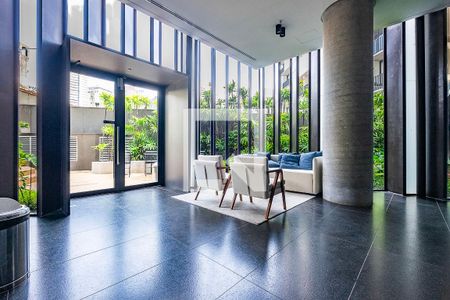 Studio para alugar com 30m², 1 quarto e sem vaga Studio para alugar com 30m², 1 quarto e sem vagaHall de entrada