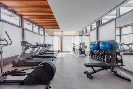 Apartamento para alugar com 30m², 1 quarto e sem vagaAcademia