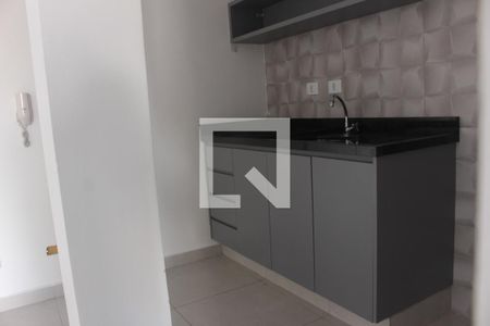 cozinha de kitnet/studio para alugar com 1 quarto, 30m² em Santa Ifigênia, São Paulo