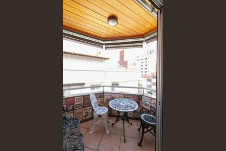 Varanda  de apartamento à venda com 4 quartos, 150m² em Buritis, Belo Horizonte