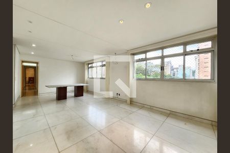 Sala de apartamento à venda com 4 quartos, 160m² em Santo Agostinho, Belo Horizonte