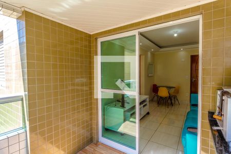 Varanda Gourmet de apartamento para alugar com 2 quartos, 65m² em Canto do Forte, Praia Grande