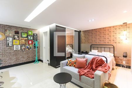 Studio/Sala de kitnet/studio para alugar com 1 quarto, 52m² em Vila Regente Feijó, São Paulo