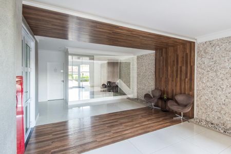 Apartamento para alugar com 72m², 2 quartos e 2 vagasHall social