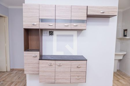 Sala e Cozinha de apartamento para alugar com 1 quarto, 35m² em Ermelino Matarazzo, São Paulo