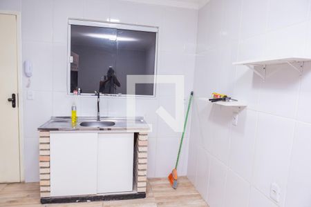 Sala e Cozinha de apartamento para alugar com 1 quarto, 35m² em Ermelino Matarazzo, São Paulo