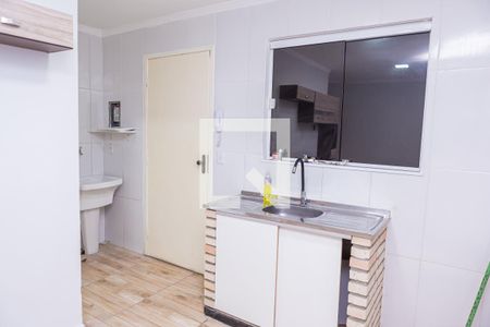 Sala e Cozinha de apartamento para alugar com 1 quarto, 35m² em Ermelino Matarazzo, São Paulo