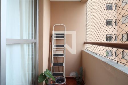 Sacada de apartamento à venda com 3 quartos, 65m² em Vila Camilópolis, Santo André