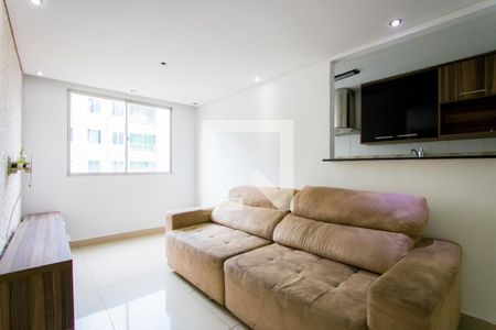 Sala de apartamento à venda com 2 quartos, 64m² em Parque São Vicente, Santo André