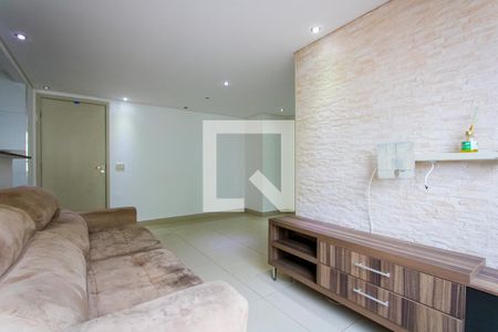 Sala de apartamento para alugar com 2 quartos, 64m² em Parque São Vicente, Santo André