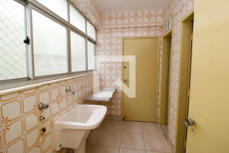 Detalhe da área de serviço de apartamento à venda com 3 quartos, 95m² em Santo Antônio, Belo Horizonte