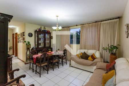 Sala de apartamento à venda com 3 quartos, 78m² em Horto, Belo Horizonte