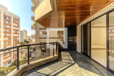 Varanda  de apartamento à venda com 4 quartos, 245m² em Higienópolis, São Paulo