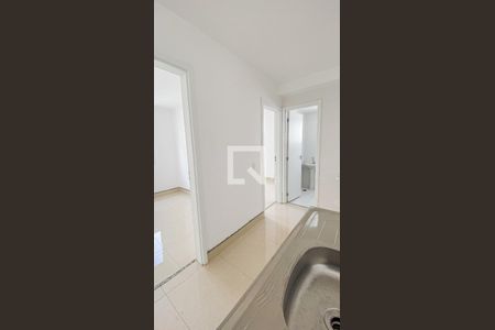 Cozinha de apartamento para alugar com 2 quartos, 35m² em Parque São Vicente, Mauá