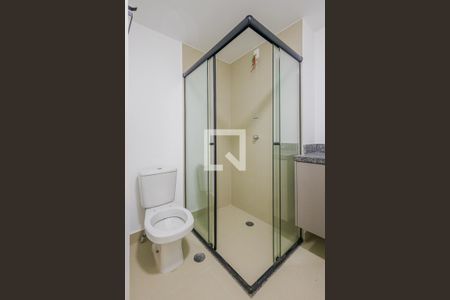 Banheiro de apartamento para alugar com 1 quarto, 25m² em Pinheiros, São Paulo
