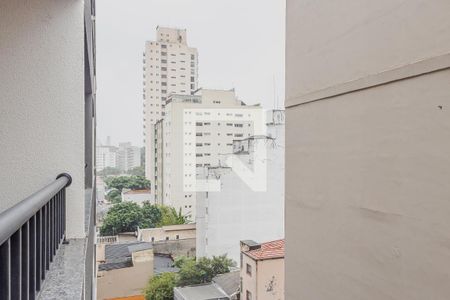 Vista da Varanda de apartamento para alugar com 1 quarto, 25m² em Pinheiros, São Paulo