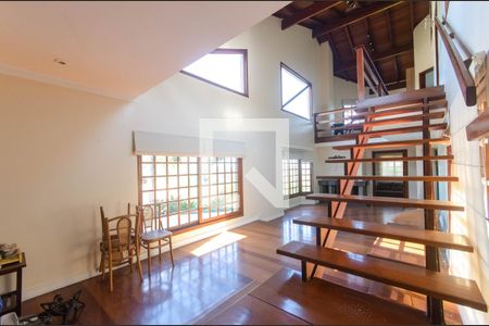 Sala de Estar e Jantar de casa à venda com 3 quartos, 249m² em Vila Nova, Porto Alegre