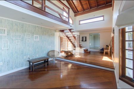 Sala de Estar e Jantar de casa à venda com 3 quartos, 249m² em Vila Nova, Porto Alegre