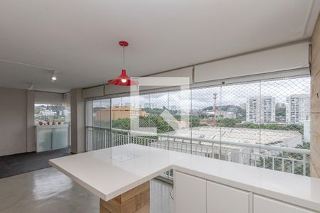 Varanda de apartamento à venda com 3 quartos, 134m² em Jardim Dom Bosco, São Paulo