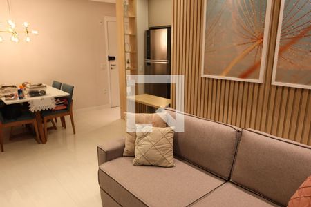 Sala de apartamento para alugar com 2 quartos, 71m² em Indianópolis, São Paulo