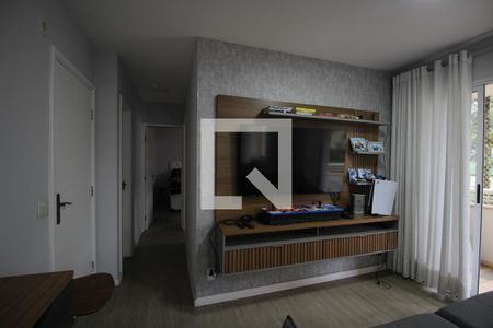 Sala de apartamento à venda com 2 quartos, 62m² em Paraíso do Morumbi, São Paulo