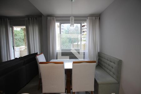 Sala de apartamento à venda com 2 quartos, 62m² em Paraíso do Morumbi, São Paulo