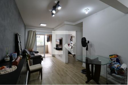 Sala de apartamento para alugar com 2 quartos, 55m² em Vila Tibiriçá, Santo André