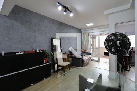 Sala de apartamento para alugar com 2 quartos, 55m² em Vila Tibiriçá, Santo André