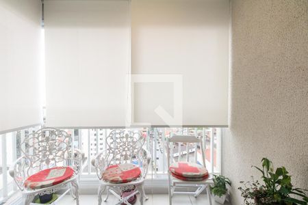 Studio à venda com 34m², 1 quarto e 1 vagaVaranda