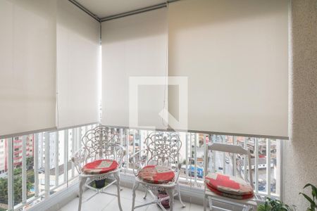 Studio à venda com 34m², 1 quarto e 1 vagaVaranda