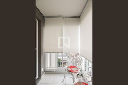 Studio à venda com 34m², 1 quarto e 1 vagaVaranda